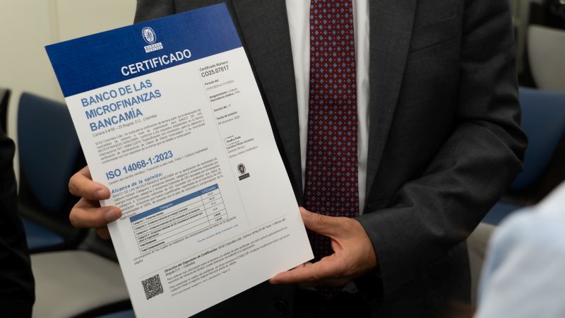 Certificado de carbono neutralidad ISO 14064-1