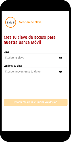 Creación de clave